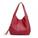 Women's PU Tote Black/Brown/Red