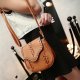 Retro Women Leather Tote Shoulder Crossbody Handbag Satchel Messenger Bag